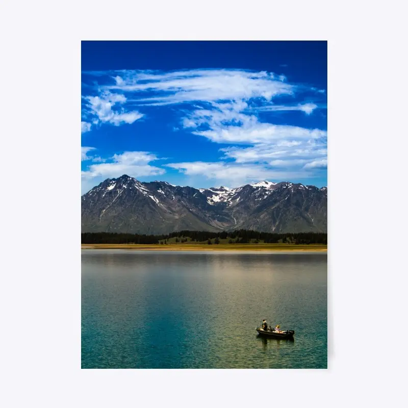 Jackson Lake View Wall Art