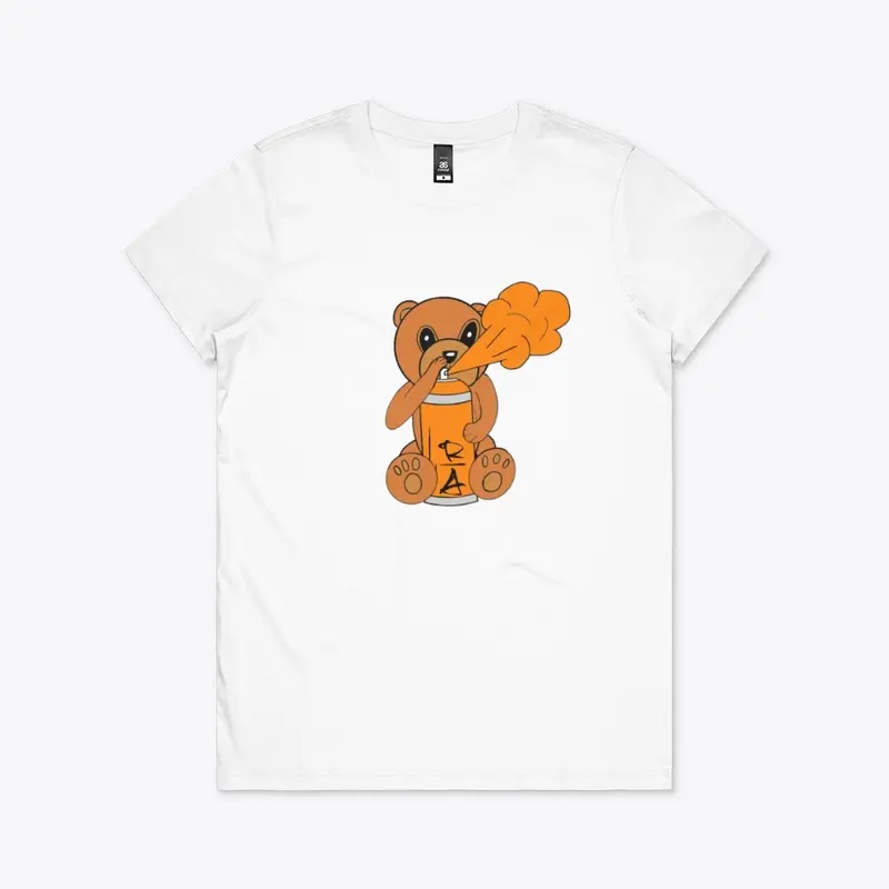 Orange Spray Bear