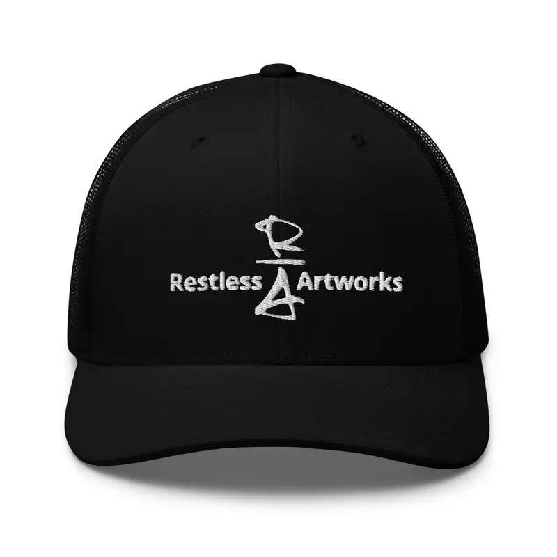 R/A Trucker Hat White