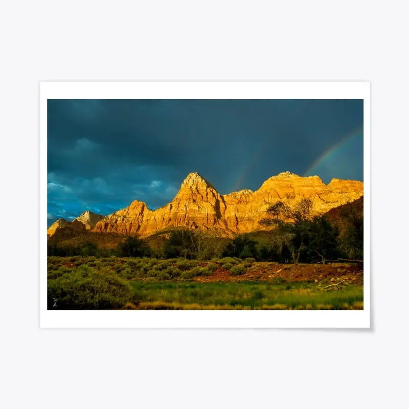 Camping View in Zion