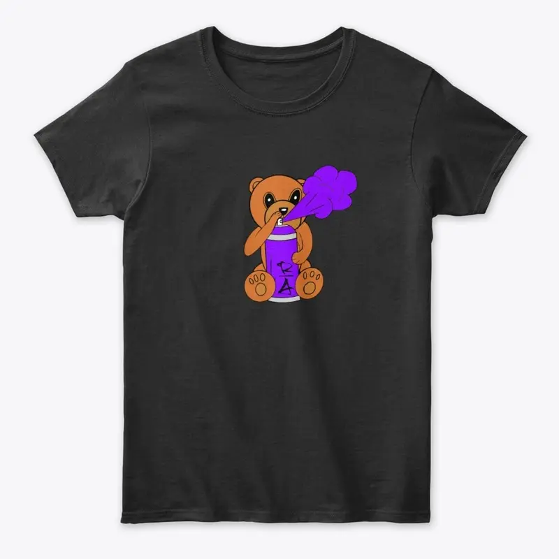 Spray Bear Purple