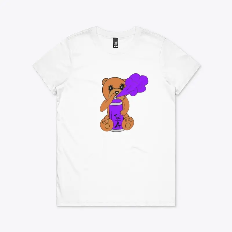 Spray Bear Purple