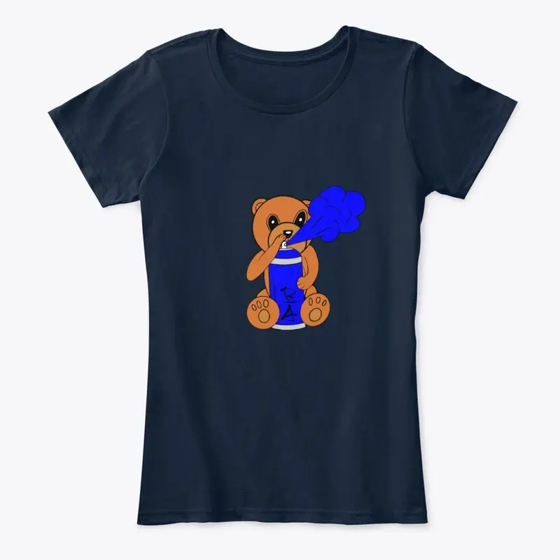 Spray Bear Dark Blue