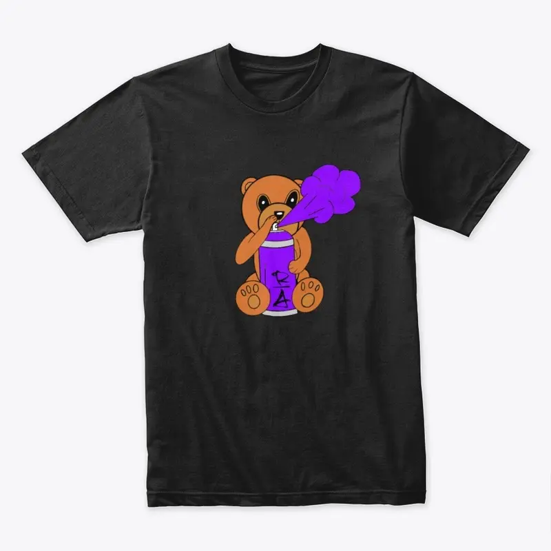 Spray Bear Purple