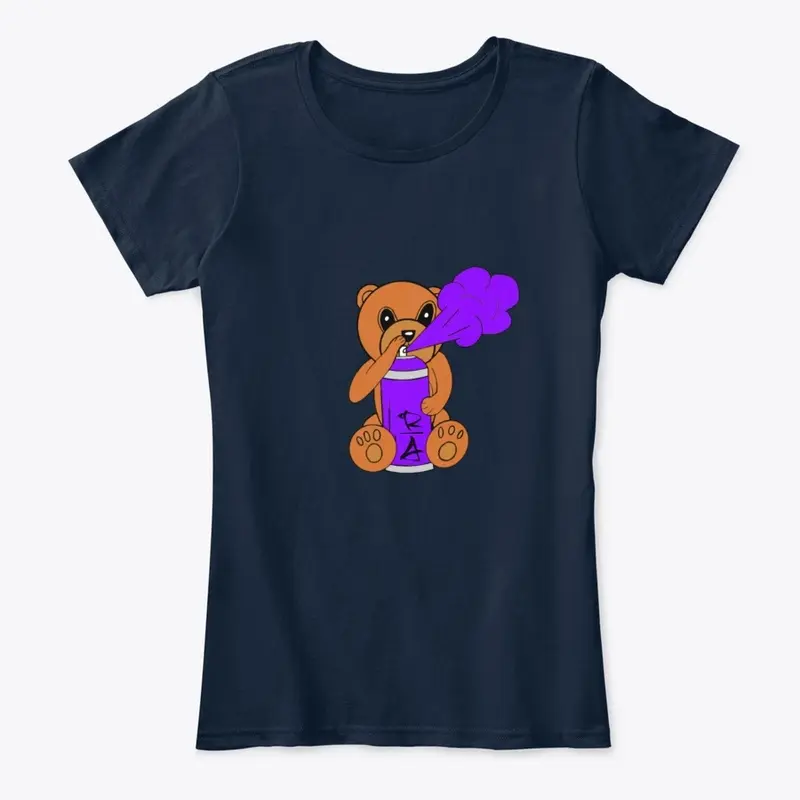 Spray Bear Purple