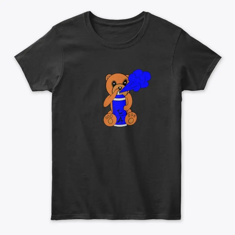 Spray Bear Dark Blue