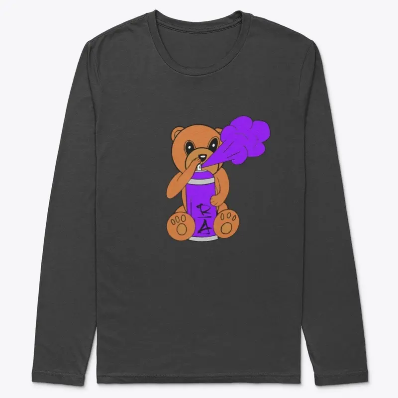 Spray Bear Purple