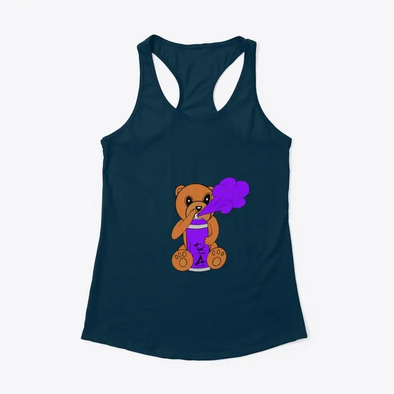 Spray Bear Purple