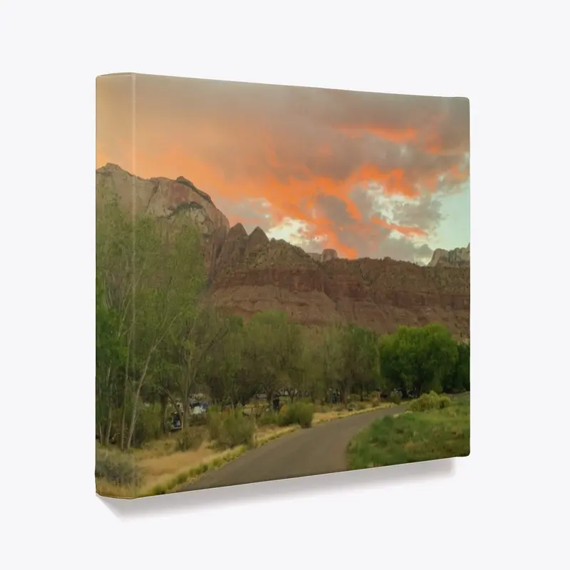 Zion Sunset - Canvas