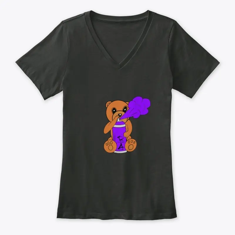 Spray Bear Purple