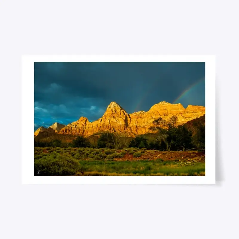 Camping View in Zion